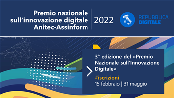 Anitec-Assinform: al via la terza edizione del premio nazionale sull’innovazione digitale