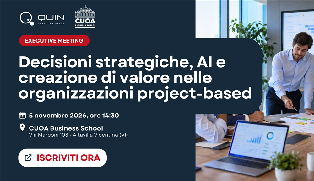 Decisioni strategiche, AI e creazione di valore nelle organizzazioni project-based