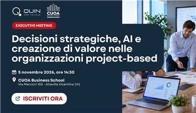 Decisioni strategiche, AI e creazione di valore nelle organizzazioni project-based