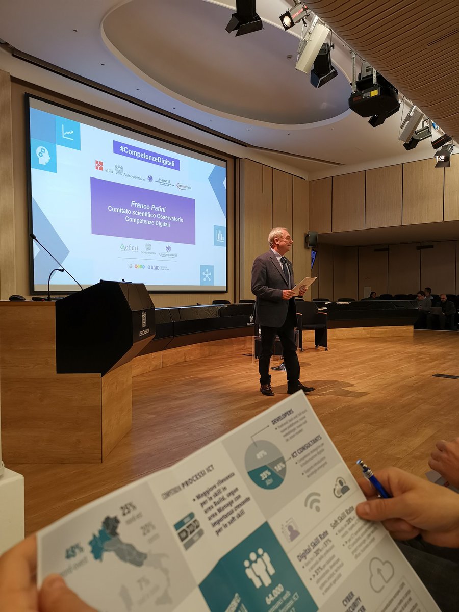 Osservatorio delle Competenze Digitali 2018 > Professioni ICT