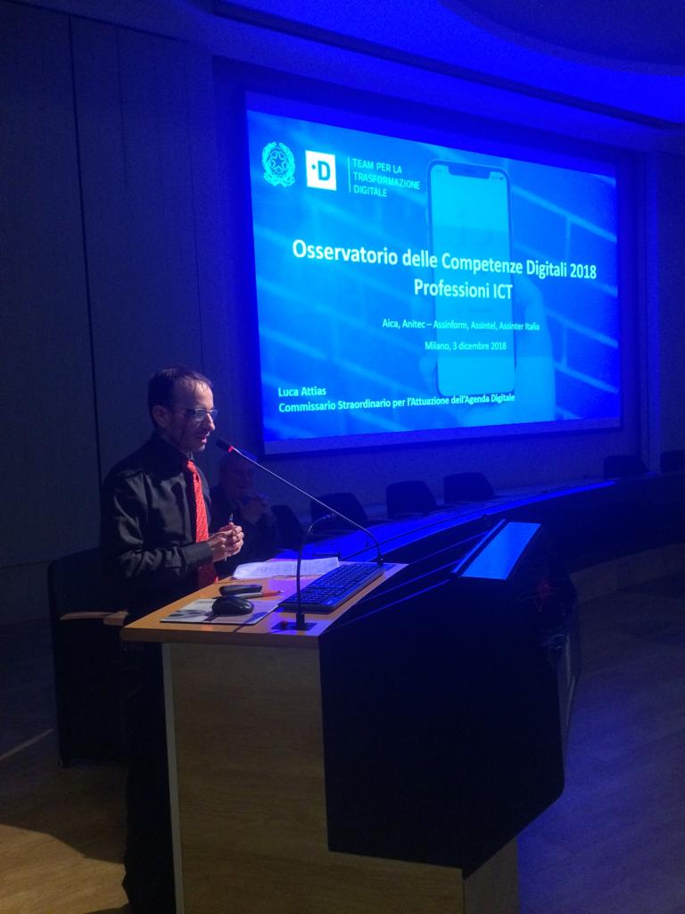 Osservatorio delle Competenze Digitali 2018 > Professioni ICT